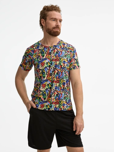 Футболка унисекс Senti с полной запечаткой на заказ Футболка унисекс Senti с полной запечаткой на заказ