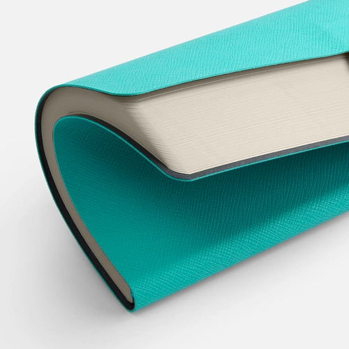 Ежедневник Lungo, недатированный, бирюзовый Ежедневник Lungo, недатированный, бирюзовый