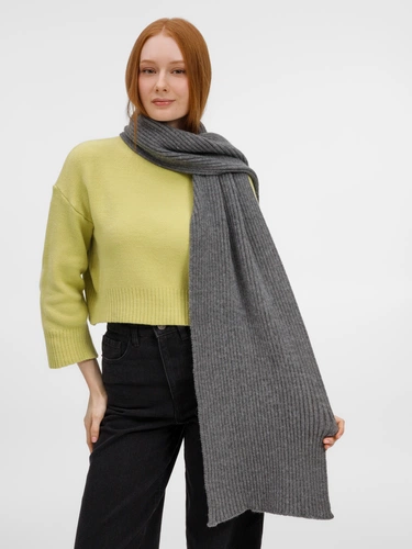 Шарф Laconi, темно-серый меланж Шарф Laconi, темно-серый меланж