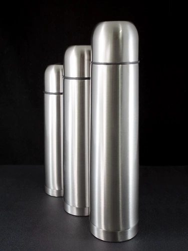 Термос Plain 1000, серебристый Термос Plain 1000, серебристый