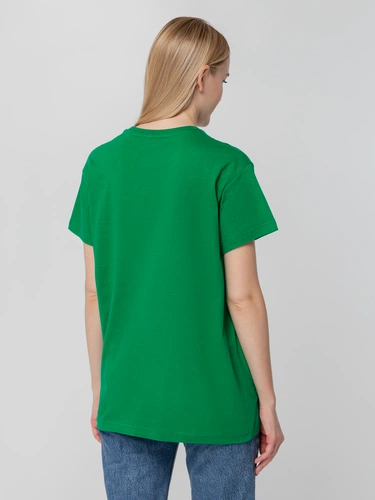 Футболка унисекс T-bolka 140, темно-зеленая Футболка унисекс T-bolka 140, темно-зеленая