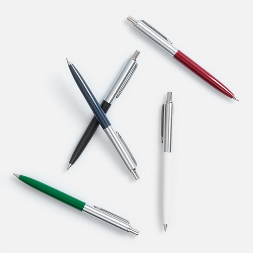 Ручка шариковая Popular, белая Ручка шариковая Popular, белая