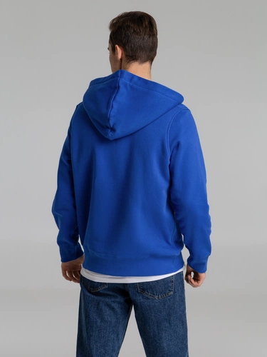 Толстовка унисекс на молнии Sherpa 280, ярко-синяя Толстовка унисекс на молнии Sherpa 280, ярко-синяя