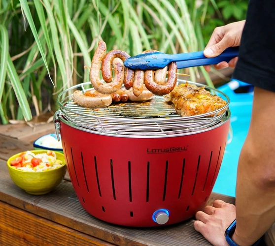 Угольный гриль Lotus Grill Classic, красный Угольный гриль Lotus Grill Classic, красный