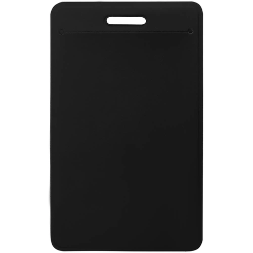 Чехол для пропуска с ретрактором Dorset, черный Чехол для пропуска с ретрактором Dorset, черный