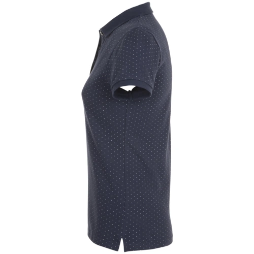 Рубашка поло женская Brandy Women, темно-синяя с белым Рубашка поло женская Brandy Women, темно-синяя с белым