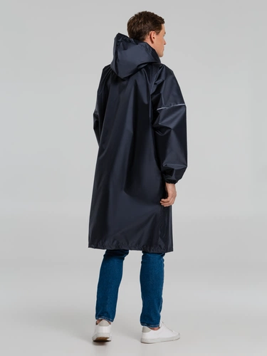 Дождевик со светоотражающими элементами Rainman Blink, темно-синий Дождевик со светоотражающими элементами Rainman Blink, темно-синий