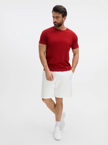 Футболка Imperial 190, вишнево-красная Футболка Imperial 190, вишнево-красная