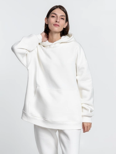 Худи Kulonga Oversize, молочно-белое Худи Kulonga Oversize, молочно-белое