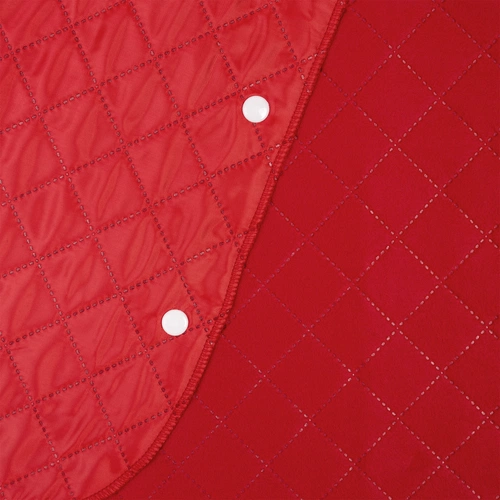 Плед-пончо для пикника SnapCoat, красный Плед-пончо для пикника SnapCoat, красный