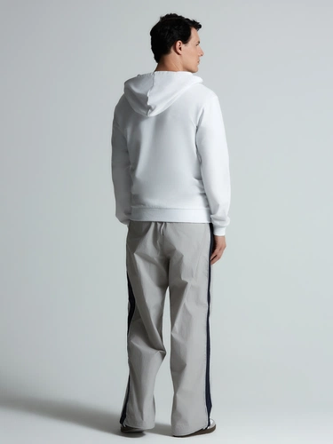 Толстовка на молнии с капюшоном Siverga 2.0, белая Толстовка на молнии с капюшоном Siverga 2.0, белая