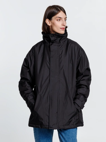 Парка унисекс Liubliana, черная Парка унисекс Liubliana, черная