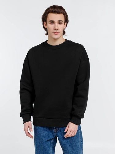 Свитшот оверсайз унисекс True Self, черный Свитшот оверсайз унисекс True Self, черный