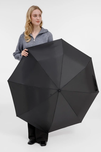 Зонт складной Fiber, темно-синий Зонт складной Fiber, темно-синий