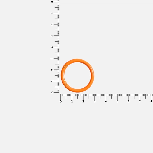 Карабин-кольцо Claus, L, оранжевый неон Карабин-кольцо Claus, L, оранжевый неон