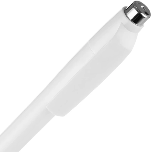 Ручка шариковая Klippa, белая Ручка шариковая Klippa, белая