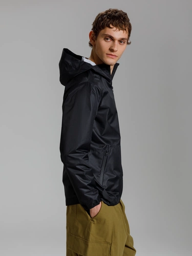 Куртка унисекс Nordvind WR, черная Куртка унисекс Nordvind WR, черная