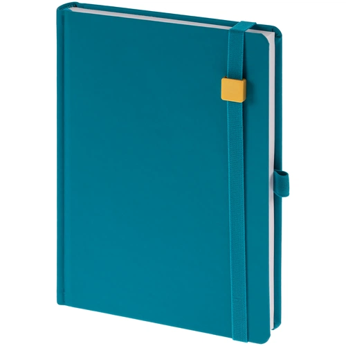 Ежедневник Favor Gold, недатированный, бирюзовый Ежедневник Favor Gold, недатированный, бирюзовый