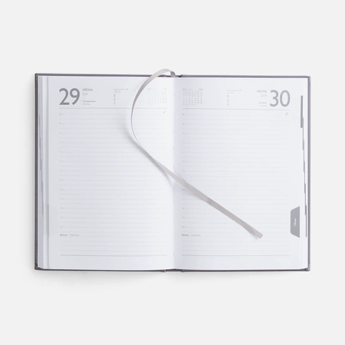 Ежедневник Baza, датированный, серый Ежедневник Baza, датированный, серый