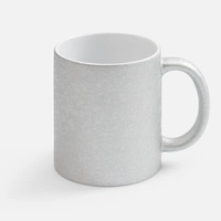 Кружка для сублимационной печати Sagredo, серебристая