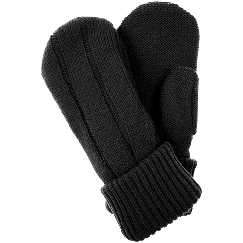Варежки Knit Beat, черные Варежки Knit Beat, черные