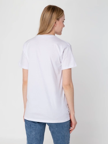 Футболка унисекс T-Bolka 160, белая Футболка унисекс T-Bolka 160, белая