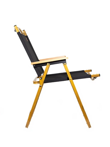 Стул MW02 складной, черный, светлое дерево Стул MW02 складной, черный, светлое дерево