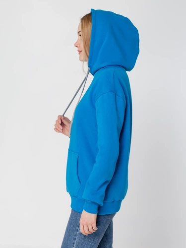 Толстовка с капюшоном Unit Kirenga Heavy, бирюзовая Толстовка с капюшоном Unit Kirenga Heavy, бирюзовая