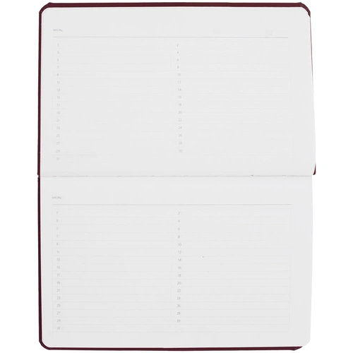 Еженедельник Urban, недатированный, бордовый Еженедельник Urban, недатированный, бордовый