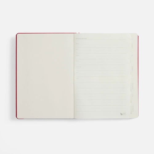 Ежедневник Urban Hard, недатированный, красный Ежедневник Urban Hard, недатированный, красный