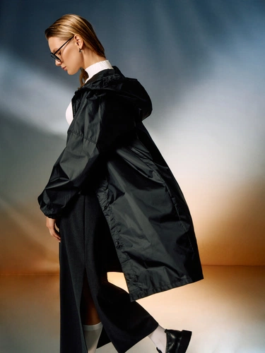 Дождевик унисекс Rainman, черный Дождевик унисекс Rainman, черный