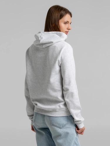 Толстовка с капюшоном Snake II светло-серый меланж Толстовка с капюшоном Snake II светло-серый меланж