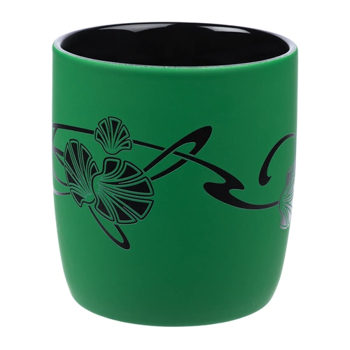 Кружка Surprise Touch Black с нанесением, зеленая Кружка Surprise Touch Black с нанесением, зеленая