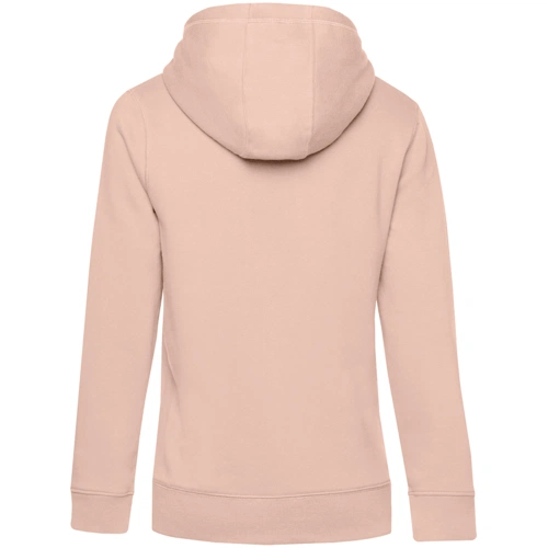 Толстовка с капюшоном женская Queen, розовая Толстовка с капюшоном женская Queen, розовая