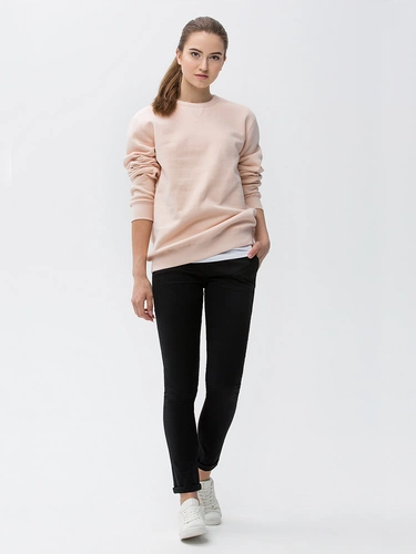 Толстовка унисекс Sully, розовая Толстовка унисекс Sully, розовая