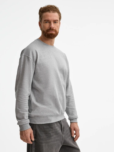 Свитшот унисекс Columbia, серый меланж Свитшот унисекс Columbia, серый меланж