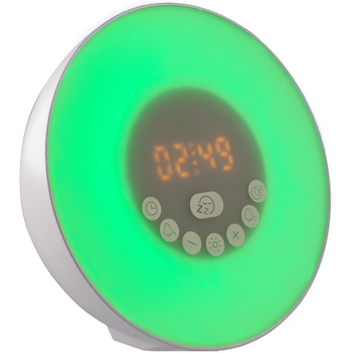 Лампа-колонка со световым будильником dreamTime, ver.2, белая Лампа-колонка со световым будильником dreamTime, ver.2, белая