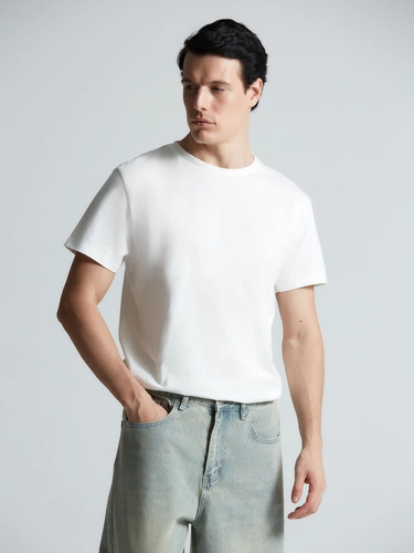 Футболка T-bolka 160 Original, белая (теплый оттенок) Футболка T-bolka 160 Original, белая (теплый оттенок)