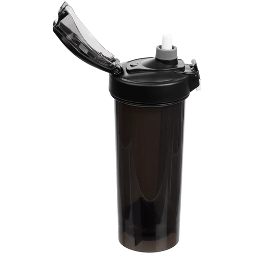 Спортивный шейкер Foss, черный Спортивный шейкер Foss, черный