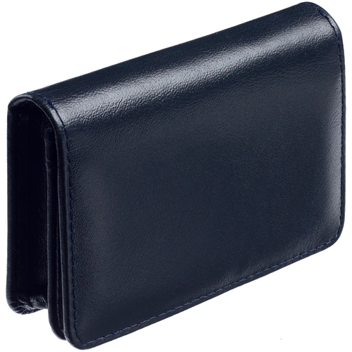 Футляр для карточек и визиток Signature, синий Футляр для карточек и визиток Signature, синий