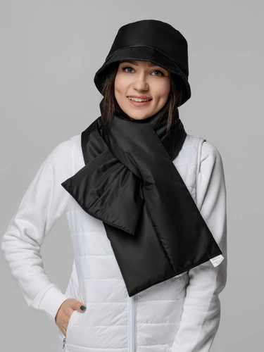 Панама утепленная Shelter, черная Панама утепленная Shelter, черная