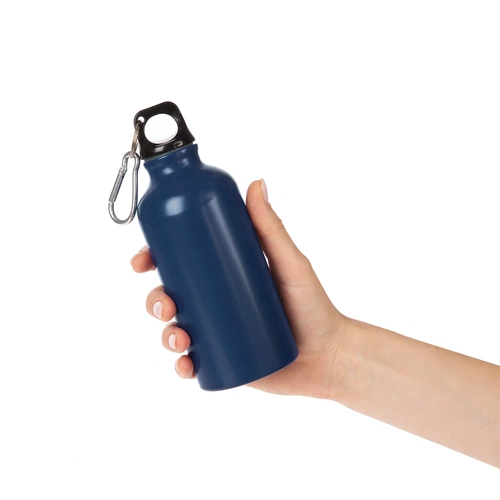 Бутылка для воды Funrun 400, темно-синяя Бутылка для воды Funrun 400, темно-синяя