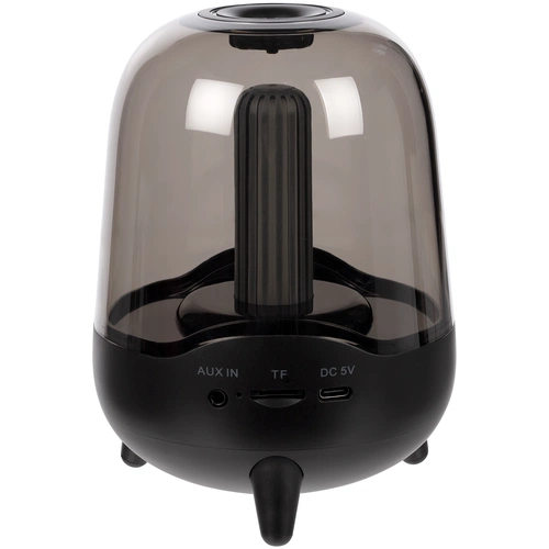 Беспроводная колонка с подсветкой soundFlicker, черная Беспроводная колонка с подсветкой soundFlicker, черная