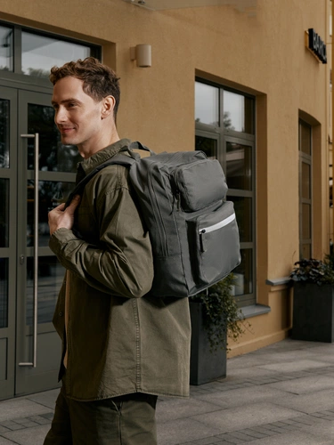 Рюкзак Daily Grind, серо-зеленый Рюкзак Daily Grind, серо-зеленый