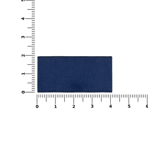 Лейбл тканевый Epsilon, XXS, темно-синий Лейбл тканевый Epsilon, XXS, темно-синий