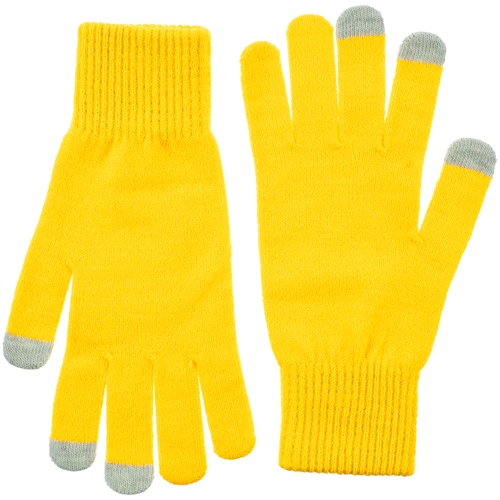 Перчатки сенсорные Urban Flow, желтые Перчатки сенсорные Urban Flow, желтые