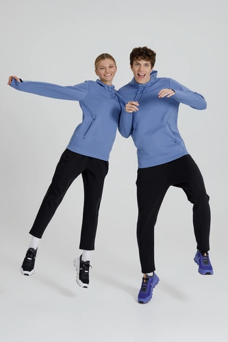 Худи унисекс Begi, синее Худи унисекс Begi, синее