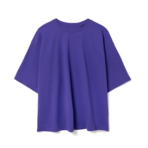 Футболка унисекс оверсайз Street Vibes, фиолетовая Футболка унисекс оверсайз Street Vibes, фиолетовая