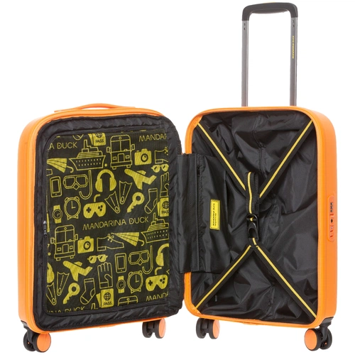 Чемодан Logoduck S, оранжевый Чемодан Logoduck S, оранжевый