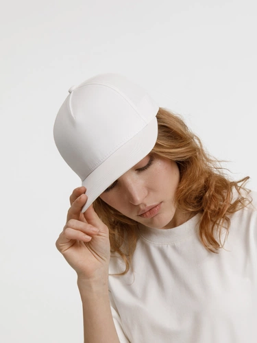 Бейсболка Seguro, белая Бейсболка Seguro, белая